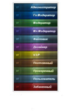Качественные разноцветные иконки групп для uCoz by Ofilax + PSD