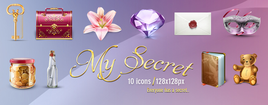 MySecret 10 icons