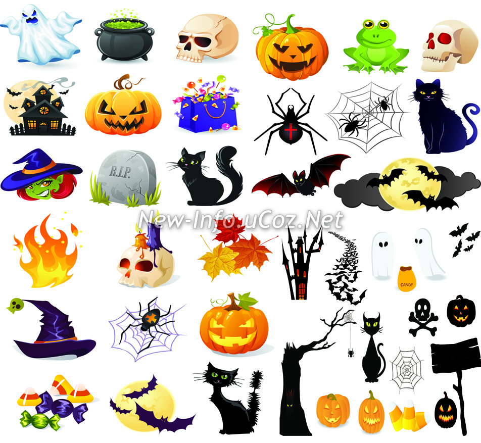 Иконки к хэллоуину для вашего сайта